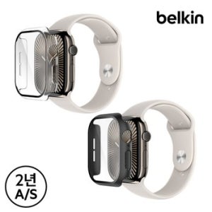 벨킨 애플워치11/10 템퍼드 강화유리필름 범퍼 케이스 46mm OWA003