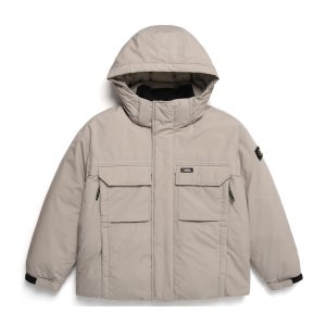 내셔널지오그래픽 N234UDW901 듀공 후드 가슴포켓 숏다운 점퍼 OAK