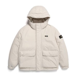 내셔널지오그래픽 N234UDW902 듀공 후드 숏다운 점퍼 L BEIGE