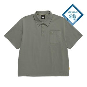 내셔널지오그래픽 [무료교환&반품] N242UTS991 쿨링 반팔 카라 티셔츠 KHAKI