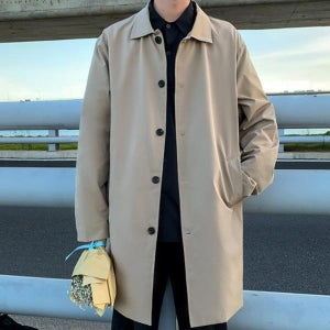 모로엠 2컬러 남성 트렌치코트 바람막이 DMC-JUA-QAL901