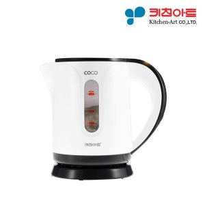 키친아트 코코 무선주전자(0.8L) KAEK-GF08 전기포트 무선포트 커피포트