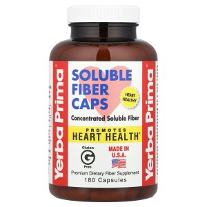 Yerba Prima Soluble Fiber Caps 180 Capsules