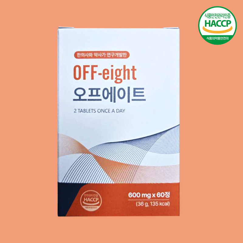 오프에이트 브로멜라인 고함량 85% <b>녹차추출물</b> 첨가  1개  60정