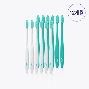 라이브 초극세모 치과 칫솔(일년칫솔)