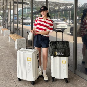 내셔널지오그래픽 [무료교환&반품] N255ASU910 두오모 캐리어 세트 24형 20형 IVORY