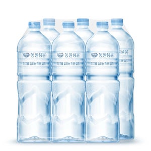 [2%적립] 동원샘물 무라벨 생수 2L x 60병