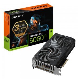 GIGABYTE 지포스 RTX 5060 Ti WINDFORCE D7 8GB 제이씨현
