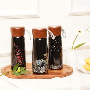 사계절 자개빛 스텐텀블러 외국인, 기념품 집들이선물, 두리가온