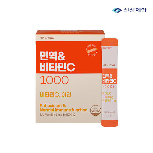 [<b>신신제약</b>] 면역&amp;<b>비타민C</b> 1000 30포
