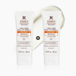 [백화점제품] 1+1 키엘 선크림 60ml 울트라 라이트 데일리 UV 디펜스 썬크림