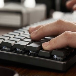 [로지텍] [로지텍코리아 공식] MX MECHANICAL TACTILE무선 기계식 키보드 (갈축)