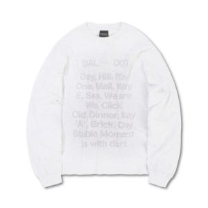[더트] OUR DAILY LONG SLEEVE TEE (LIGHT GREY) M122341123