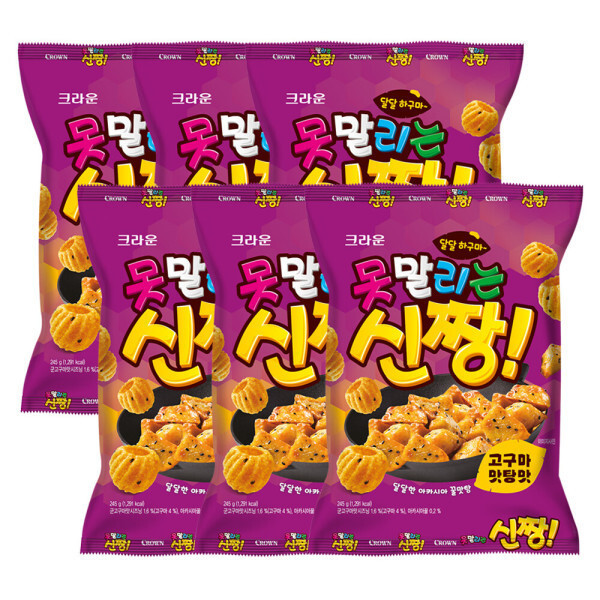 신짱고구마맛탕 245g x 6봉 (9,300원) (무배)
