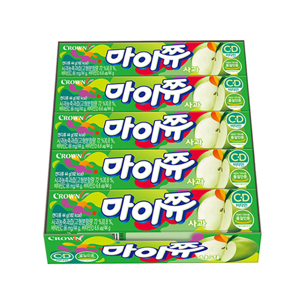 마이쮸 사과 스틱 트레이