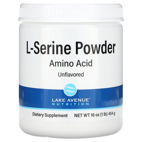 레이크에비뉴뉴트리션 L<b>세린</b> 무맛 파우더 1 파운드 454g