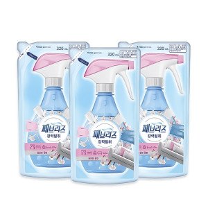 페브리즈 페브리즈 섬유탈취제 강력탈취 은은한 꽃향 리필/320ml 3개