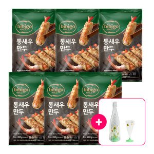 비비고 CJ 비비고 통새우만두 200g x 6개