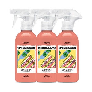 샤프란 샤프란케어 섬유탈취제 냄새뺌 400mL 3개