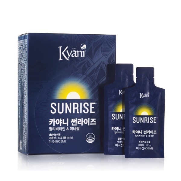 <b>카야니</b> 아마레 <b>카야니</b> 썬라이즈 멀티<b>비타민</b>미네랄 30포 리뉴얼