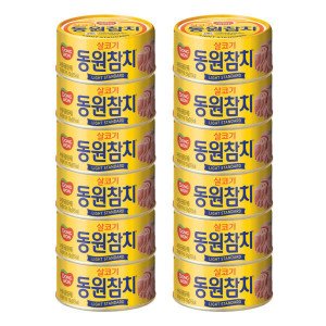 동원 동원 라이트 스탠다드 참치 150g 원터치 12개