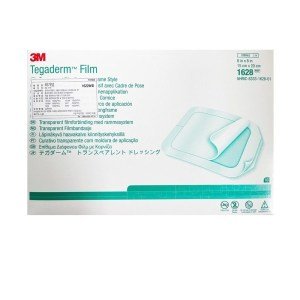 3M 3M 쓰리엠 반창고 테가덤 필름 1628W 15cmX20cm 10매 1팩 의료용 테이프