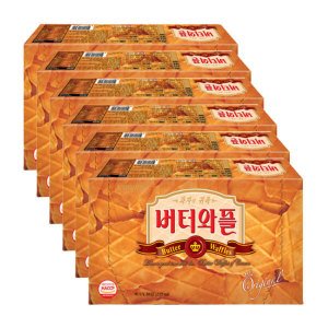 크라운 버터와플 237g 6팩