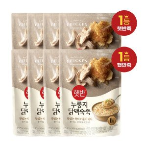햇반 햇반 누룽지닭백숙죽 420G 8개