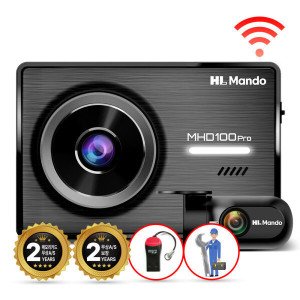 HL만도 MHD100 WiFi 2채널 블랙박스 최신상 무료장착 32G 풀HD(리더기)포함 초절전 ADAS 음성녹음/AS 2년/전국 AS