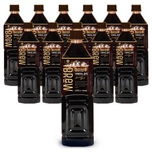 맥널티 맥널티 아이브루 아메리카노 블랙커피 1L 12개입 대용량 아메리카노