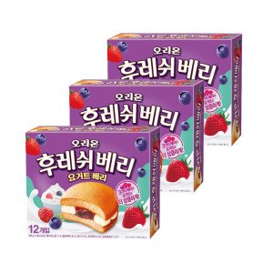 오리온 오리온 후레쉬베리 요거트 베리 336g x3개