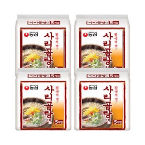농심 사리곰탕면 110g 5입X4개(20개)
