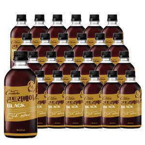 칸타타 칸타타 콘트라베이스 콜드브루 블랙커피  500ml 24pet 콜드브루 커피/ 블랙커피/ 대용량 커피/ 커피음료