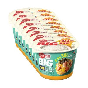 햇반 햇반 컵반 BIG 스팸마요덮밥 307g 8개