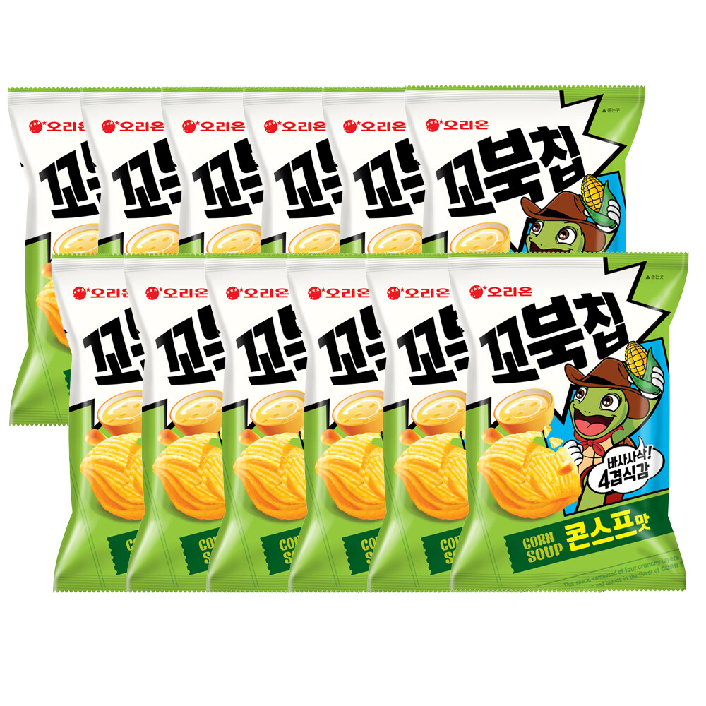 꼬북칩 꼬북칩 콘스프맛 80g x 12입