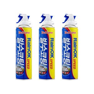 불스원 레인OK 스피드 유리발수코팅 380ml x3개입