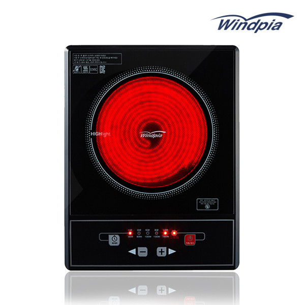 윈드피아 하이라이트 1구 전기레인지 전기렌지 WHI-1100
