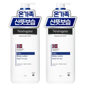 뉴트로지나 뉴트로지나 데일리 바디로션 450ml 2개