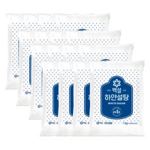 백설 백설 하얀 설탕 1KG 16개 (1박스)