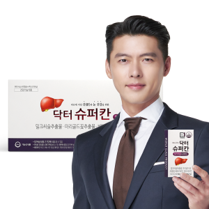 <b>에이치엘사이언스</b> 닥터 슈퍼칸 밀크씨슬 루테인 간영양제 4box