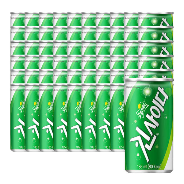 스프라이트 킨사이다 185ml x 60캔 (13,460원) (무료)