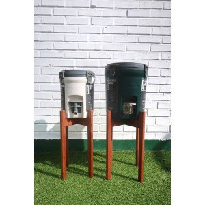 국내생산 스탠리 워터저그 받침대 7.5L 3.8L 멀바우 우드받침대
