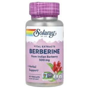 Solaray 솔라레이 베르베린 500mg 베지캡슐 60정 비건 베지테리언