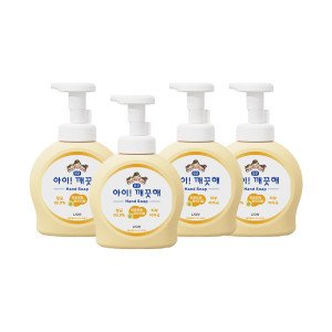 아이깨끗해 아이깨끗해 핸드워시 순향 490ml 용기 4개