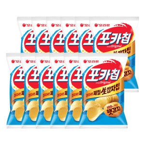 오리온 포카칩 오리지널 66g X12개입