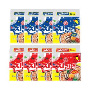 오뚜기 오뚜기 진라면 순한맛 120g 20개+매운맛 120g 20개