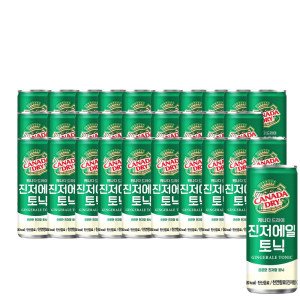 캐나다드라이 캐나다 진저에일 토닉 250ml x 30입