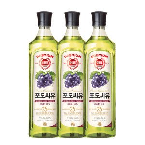 사조해표 사조해표 포도씨유 900ml 3개