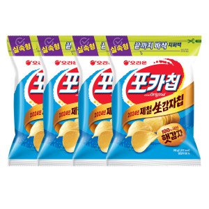오리온 오리온 포카칩 오리지널 지퍼백 266g X 4개