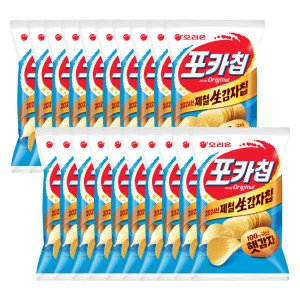 오리온 포카칩 오리지널  66g 20봉
